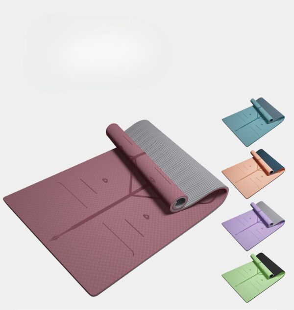 TPE Yoga Mat Widen Thicken Anti Slip